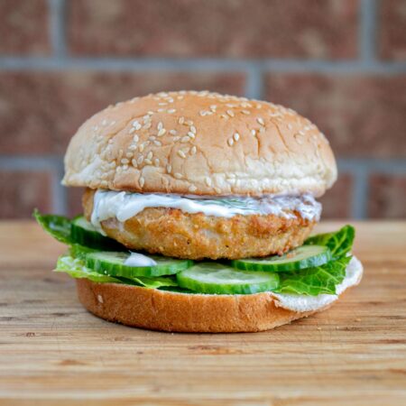 Pickerel Burgers (Battered)